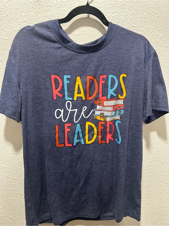 Other - BOGO free Readers Are Leaders Kids Navy Graphic Tee